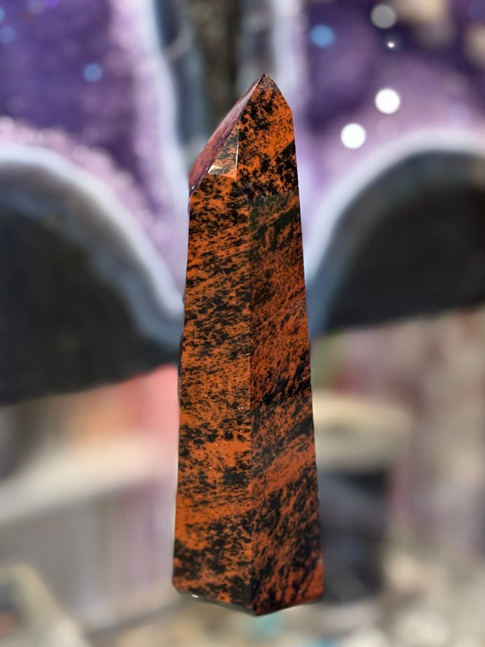 Mahogany Obsidian Tower