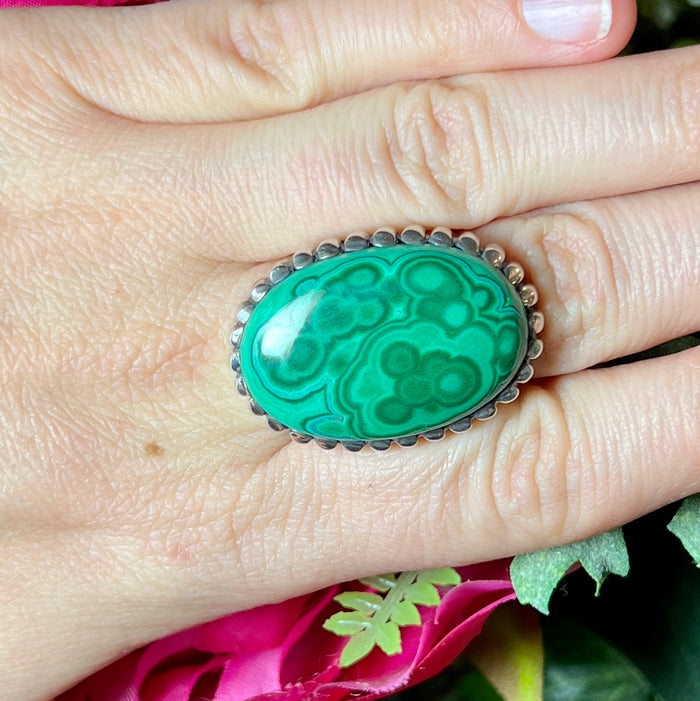 Malachite Ring