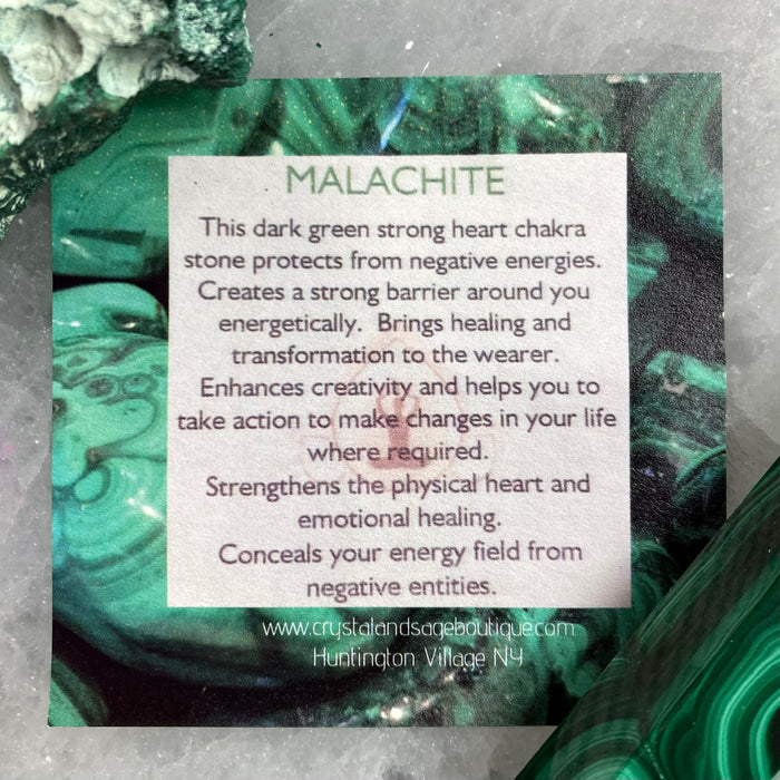 Malachite Sterling Silver Bracelet
