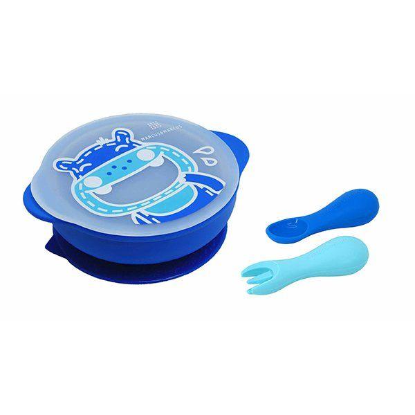 Marcus & Marcus Toddler First Self Feeding Self - Lucas Blue