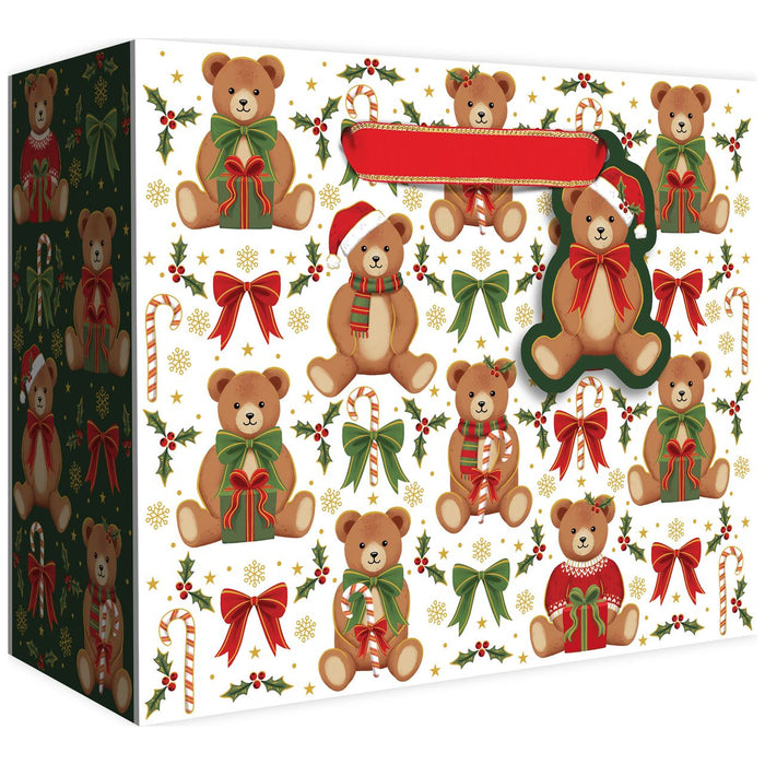 Medium Tote -Teddy Bears - Retail-6 count - XGBM860