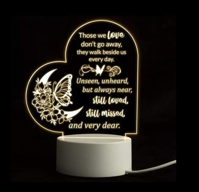 Memorial Designed LED Night Lights