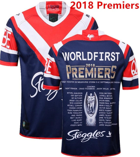 Mens 2018/2019/2020/2021/2022/2023 Sydney Roosters Rugby League Replica Jerseys