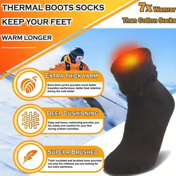 Mens 3 Packs Thermal Socks