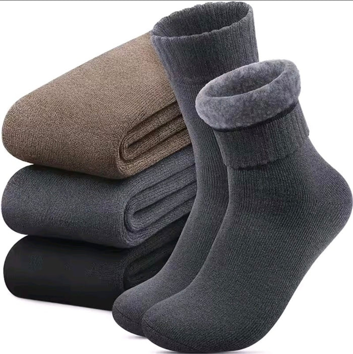 Mens 3 Packs Thermal Socks
