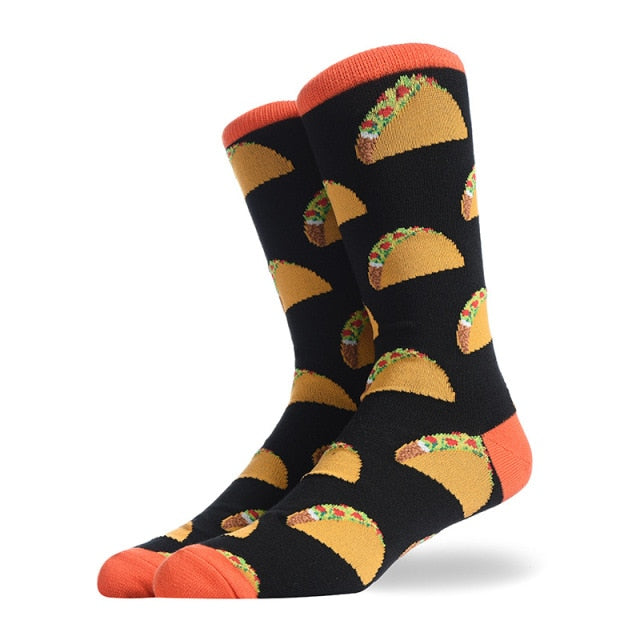 Mens Cool Colourful Designed Printed Socks