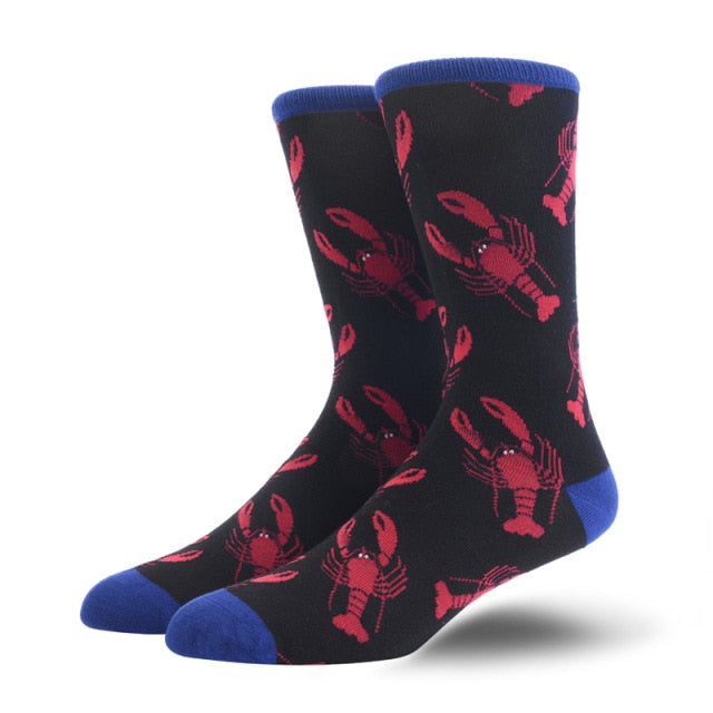 Mens Cool Colourful Designed Printed Socks