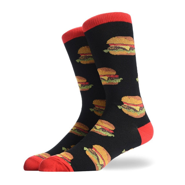 Mens Cool Colourful Designed Printed Socks