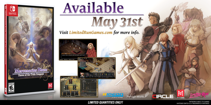 Mercenaries Blaze: Dawn of the Twin Dragons (Switch)