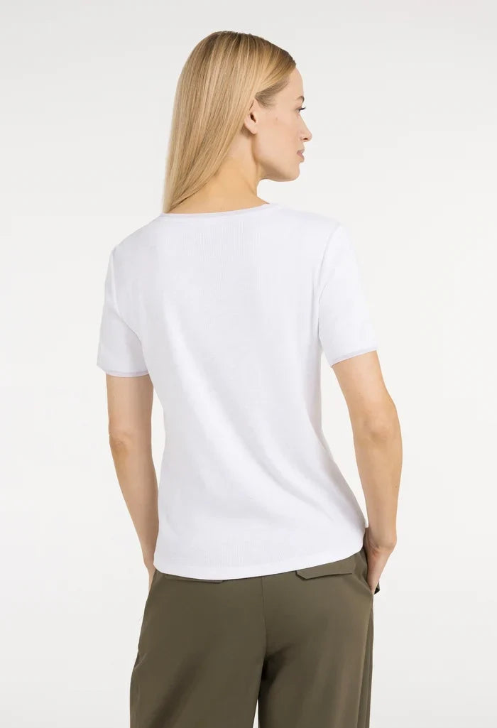 Mesh Detail T-Shirt