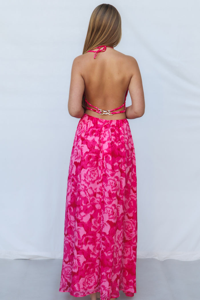 Minfy Maxi Dress - Pink - Runway Goddess