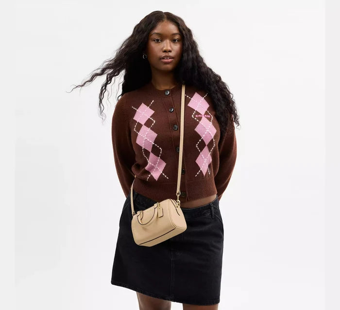 Mini Rowan Crossbody Bag In Signature Leather