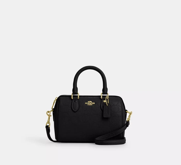 Mini Rowan Crossbody Bag In Signature Leather