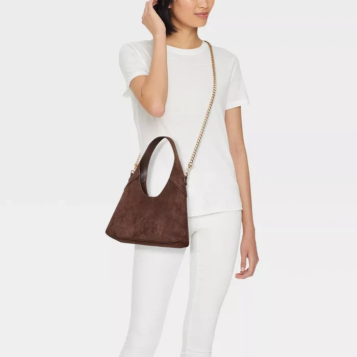 Mini Slouchy Chain Handbag