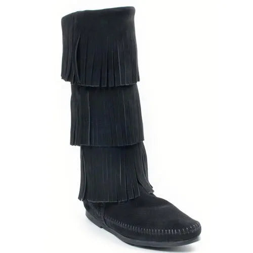Minnetonka 3-Layer Fringe Boot - Womens Boots - Hatcountry