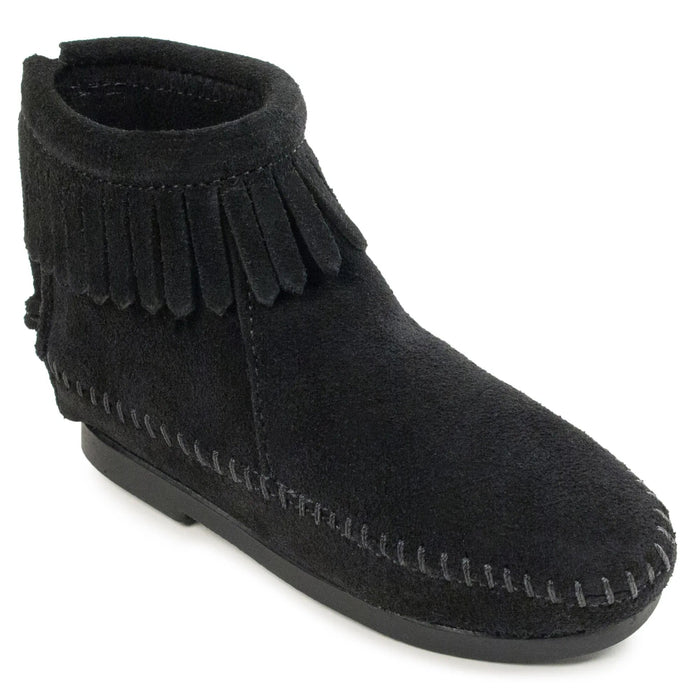 Minnetonka Back Zipper Hardsole Boot - Children's Boot - Hatcountry