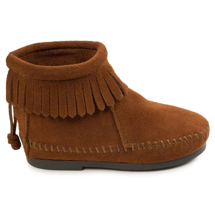 Minnetonka Back Zipper Hardsole Boot - Children's Boot - Hatcountry