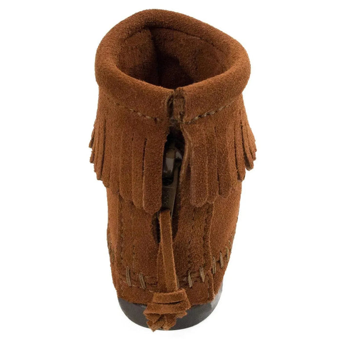 Minnetonka Back Zipper Hardsole Boot - Children's Boot - Hatcountry