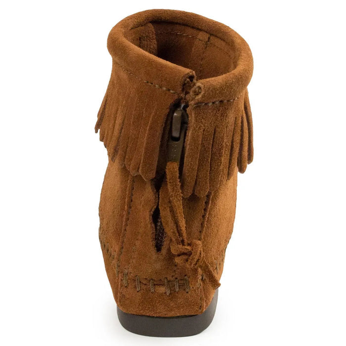 Minnetonka Back Zipper Hardsole Boot - Womens Boots - Hatcountry