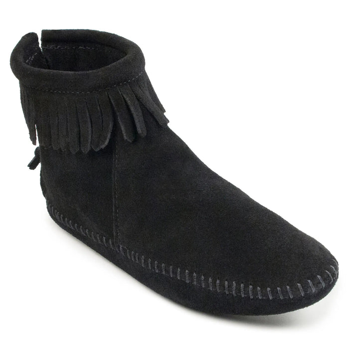 Minnetonka Back Zipper Softsole Boot - Womens Boots - Hatcountry
