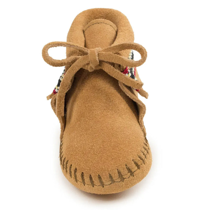 Minnetonka Braid Bootie - Infants Moccasin Bootie - Hatcountry