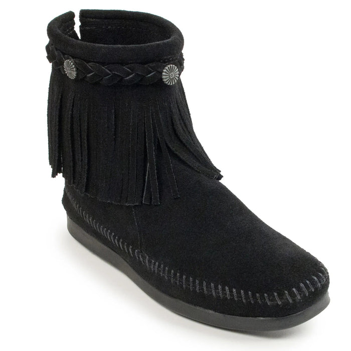 Minnetonka Hi Top Back Zip Boot - Womens Boots - Hatcountry