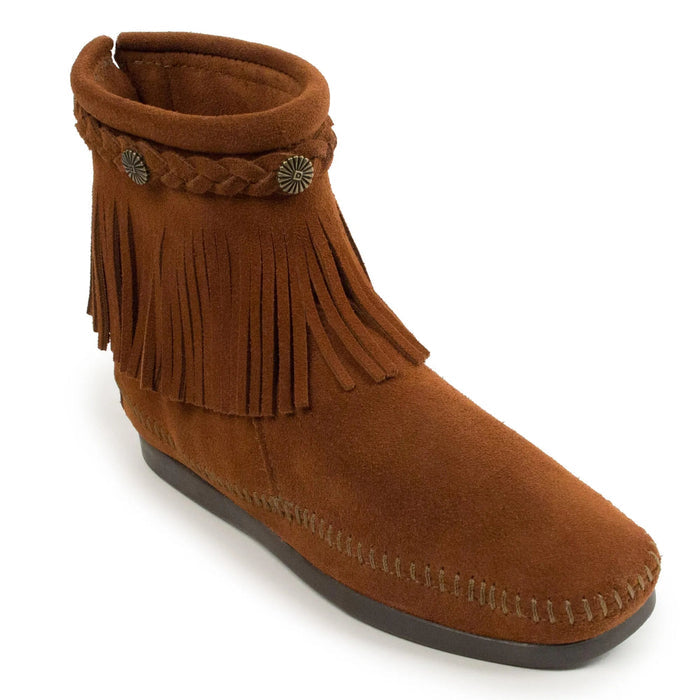 Minnetonka Hi Top Back Zip Boot - Womens Boots - Hatcountry