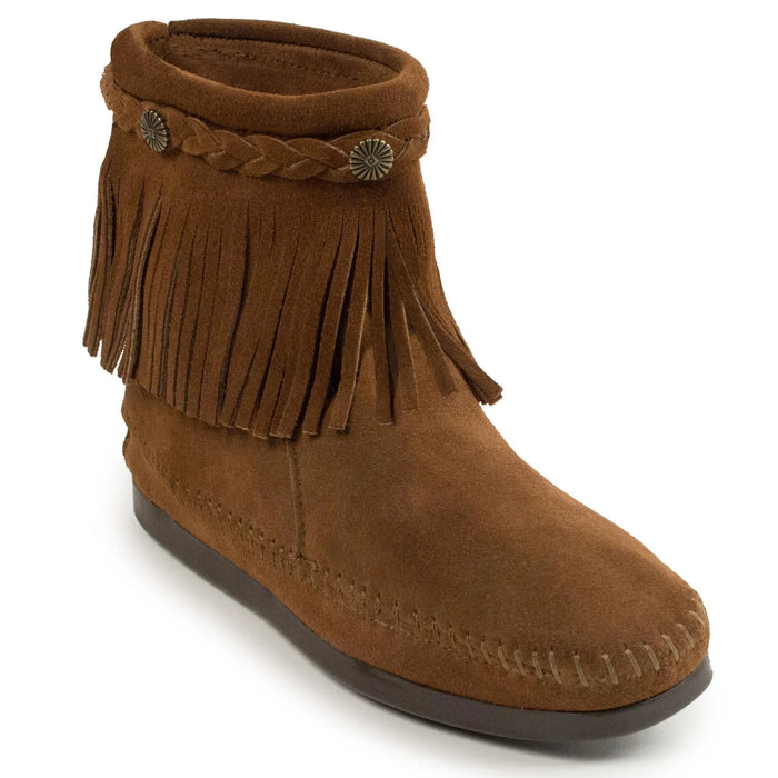 Minnetonka Hi Top Back Zip Boot - Womens Boots - Hatcountry
