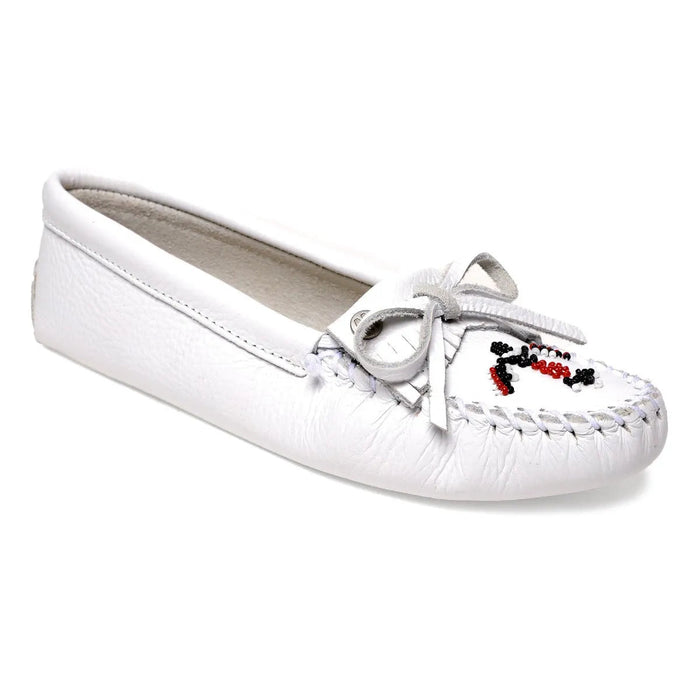 Minnetonka Thunderbird Animikii Softsole Leather - Womens Moccasin - Hatcountry