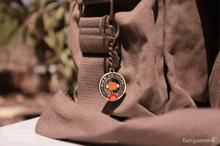Monster Hunter Spinning Keychain