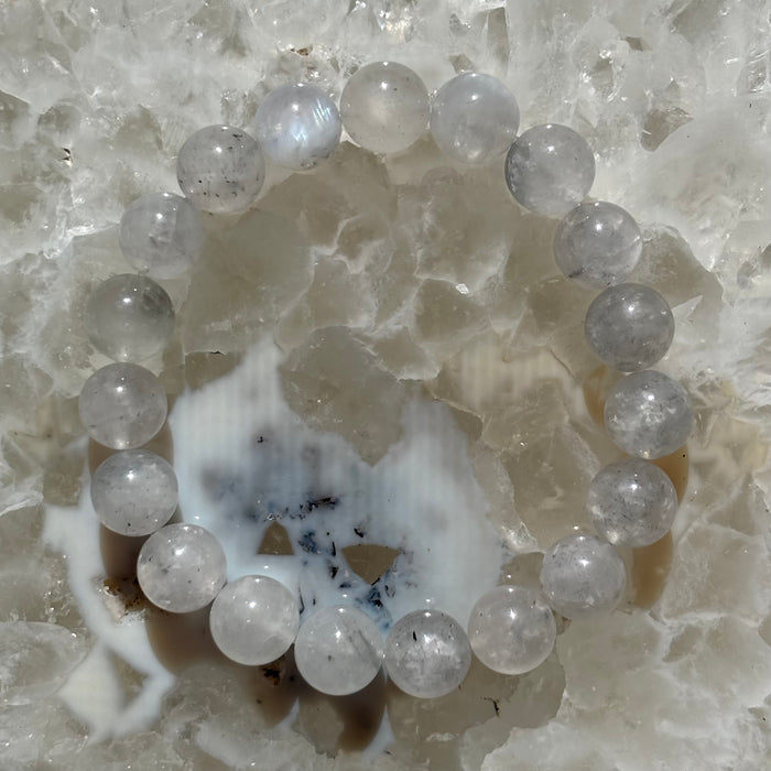 Moonstone Beaded Bracelet