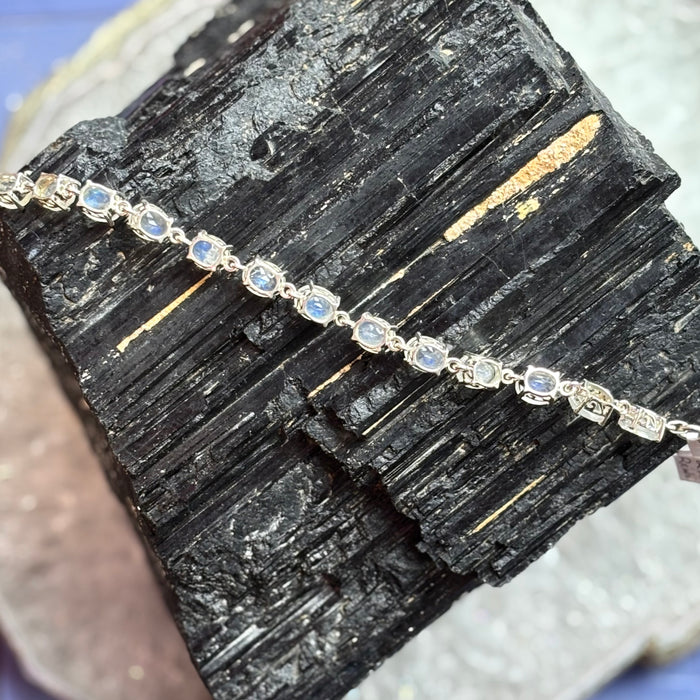 Moonstone Sterling Silver Bracelet