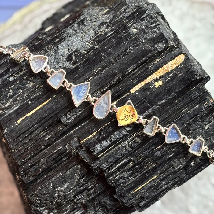 Moonstone Sterling Silver Bracelet