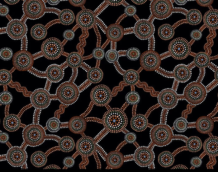 Indigenous Design 1 - please msg size / Full Length