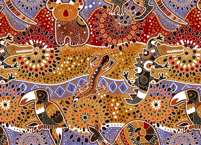 Indigenous Design 2 - please msg size / Full Length
