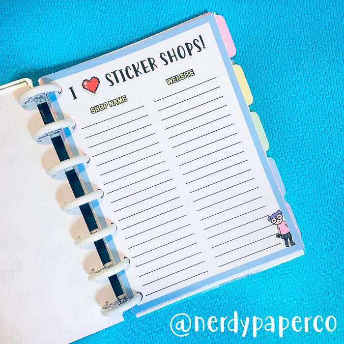 NARGLES - REUSABLE STICKER COLLECTOR BOOK