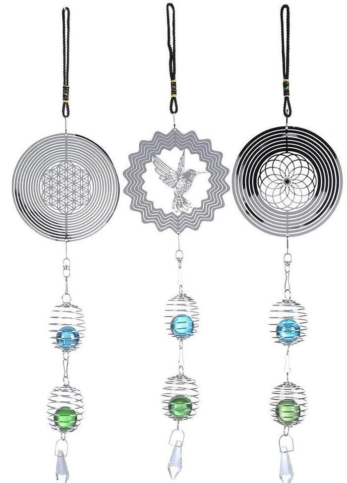 NEW 3-Styles Gorgeous Patterned Wind Chimes