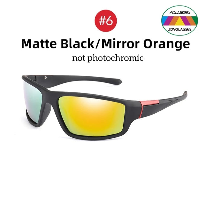 #3 Matte Black/Mirror Orange - NON Photochromic