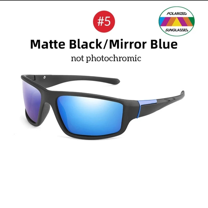#2 Matte Black/Mirror Blue - NON Photochromic