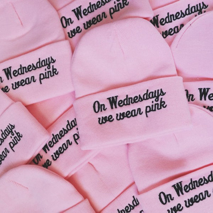 New Winter Womens Pink Beanies