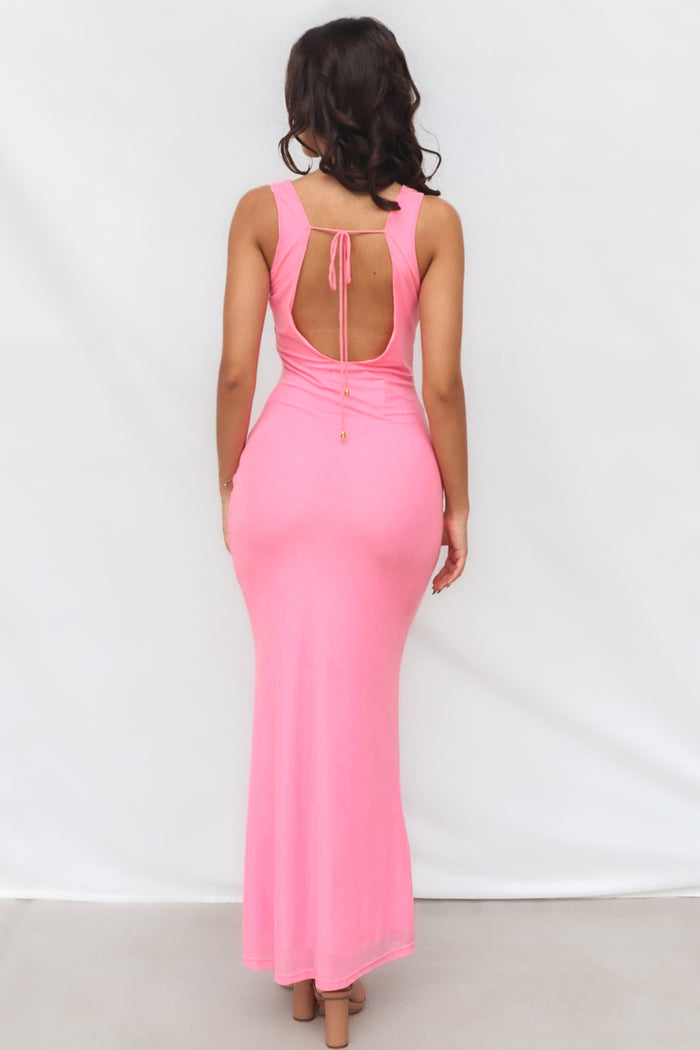 Niko Maxi Dress - Pink - Runway Goddess