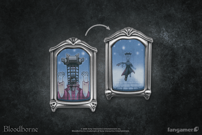 No One Can Catch Us Lenticular Pin