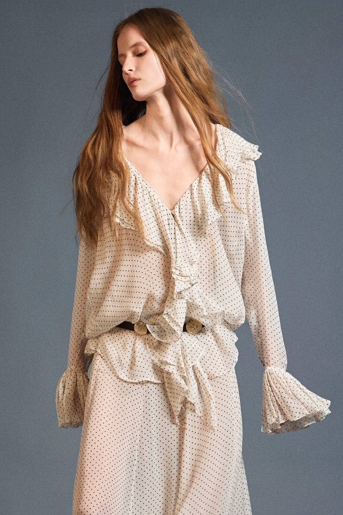 Nomad Ruffle Blouse