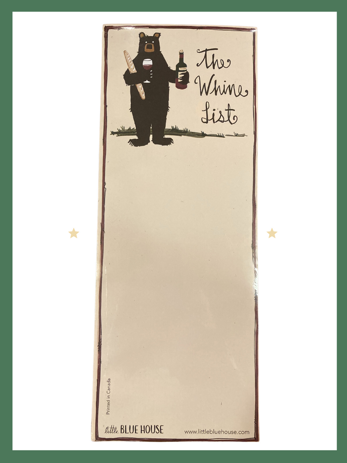 The Whine List