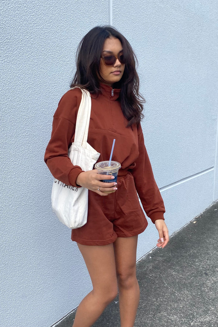 Oaklyn Set - Brown - Runway Goddess