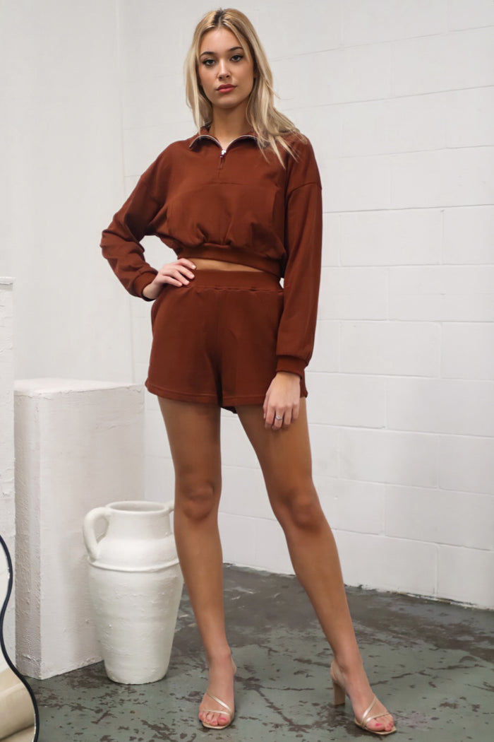 Oaklyn Set - Brown - Runway Goddess