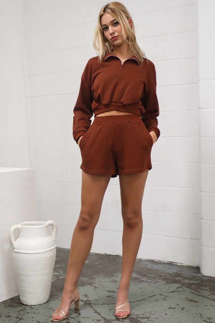 Oaklyn Set - Brown - Runway Goddess
