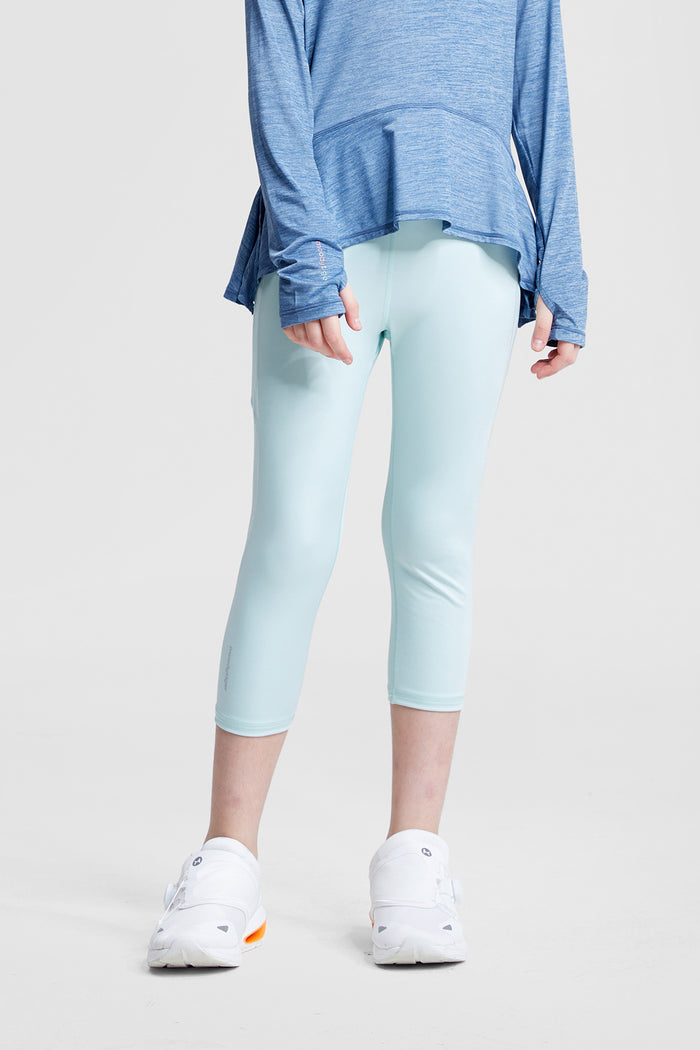 On Style Cropped Leggings**Surf Spray**