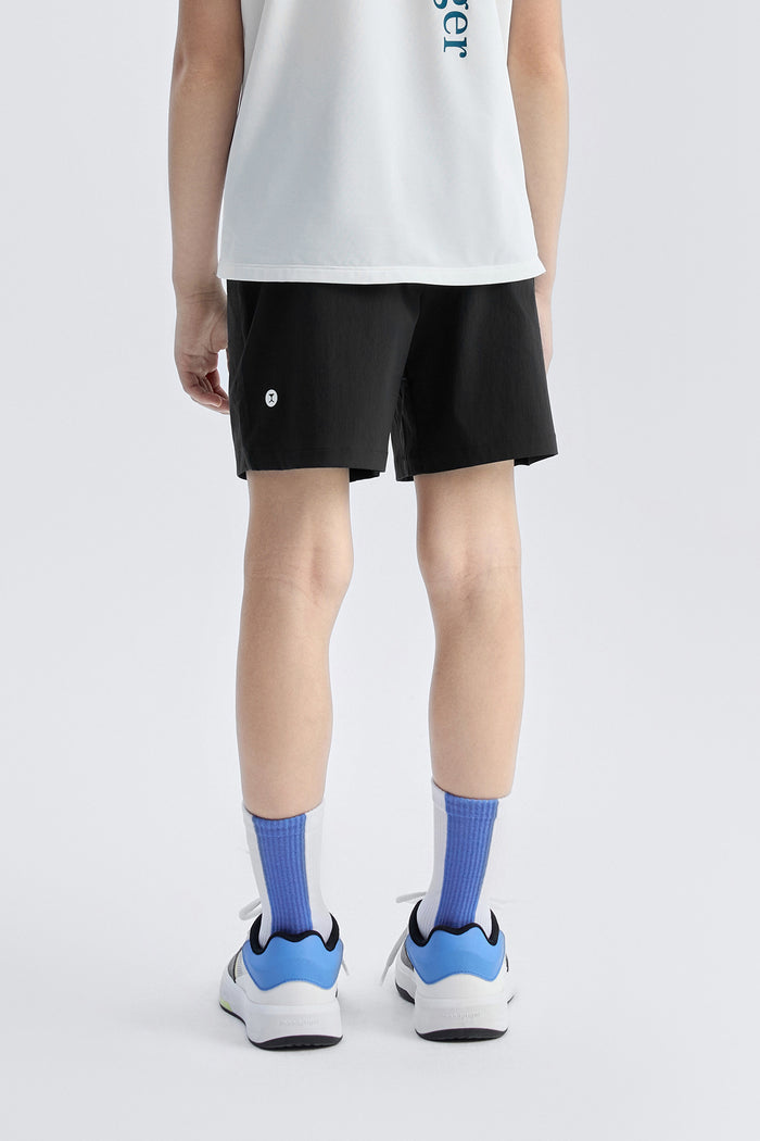 Orbit Tennis Shorts **Charcoal Black**