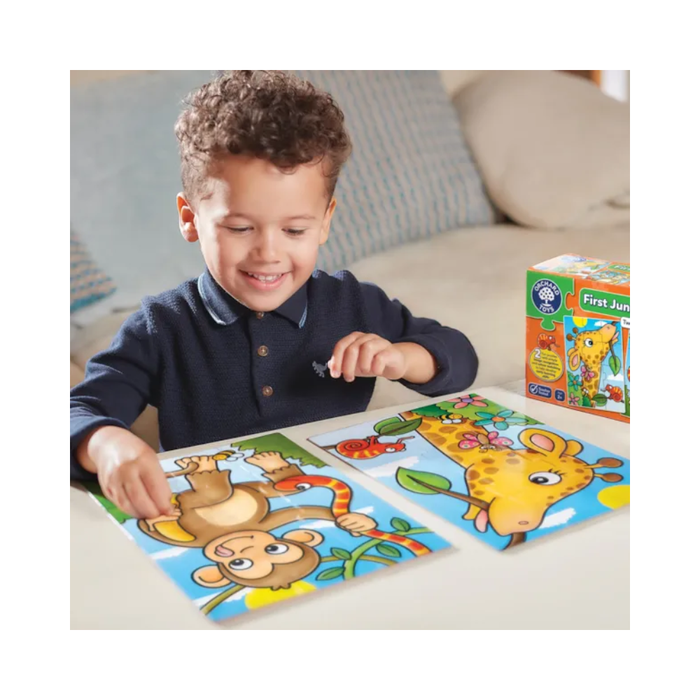 Orchard Toys Jigsaw - First Jungle Friends 2 x 12 pc
